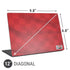 Egypt Soccer Flag Universal Laptop 12in (9.8 x 6.8in) Skin